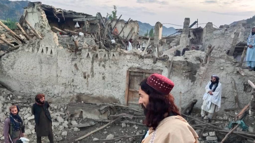 Terremoto no Afeganistão